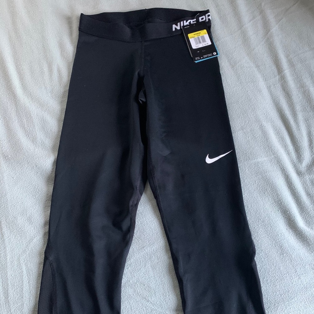 Nike Pro training leggings; size small